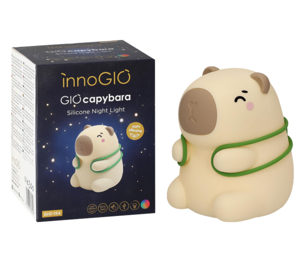 InnoGIO Silikonowa lampka nocna LED GIOCAPIBARA - 1537881 - zdjęcie 2